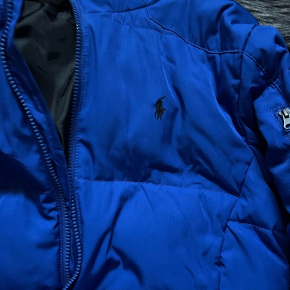 Preowned Boys Ralph Lauren Hooded Puffer Size Large - Picture 3 of 5